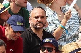 Roland Garros 2023 - Celebrities In The Stands - Day 13 NB