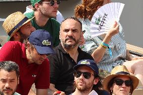 Roland Garros 2023 - Celebrities In The Stands - Day 13 NB