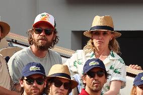 Roland Garros 2023 - Celebrities In The Stands - Day 13 NB