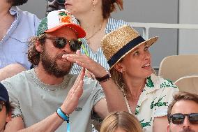 Roland Garros 2023 - Celebrities In The Stands - Day 13 NB