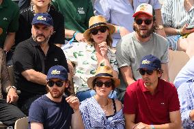 French Open - Anne Marivin At The Stands