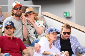 French Open - Anne Marivin At The Stands