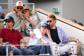 French Open - Anne Marivin At The Stands