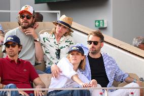 French Open - Anne Marivin At The Stands