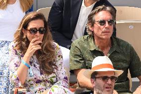 French Open - Anne-Claire Coudray At The Stands