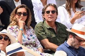 French Open - Anne-Claire Coudray At The Stands