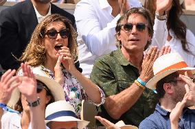 French Open - Anne-Claire Coudray At The Stands