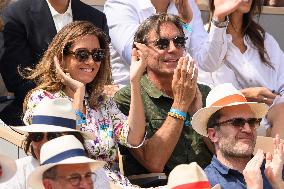 French Open - Anne-Claire Coudray At The Stands