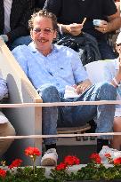 French Open - Reda Kateb At The Stands