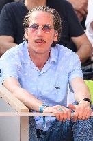 French Open - Reda Kateb At The Stands