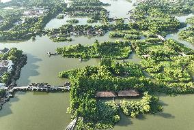 CHINA-JIANGSU-CHANGSHU-SHAJIABANG-SCENERY (CN)