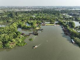 CHINA-JIANGSU-CHANGSHU-SHAJIABANG-SCENERY (CN)