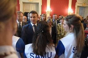 President Macron At Haute Savoie Prefecture - Annecy