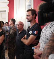 President Macron At Haute Savoie Prefecture - Annecy