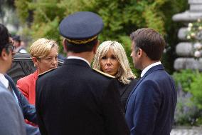 President Macron At Haute Savoie Prefecture - Annecy