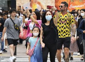 Travelers to Japan recovering sharply
