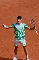 French Open - Carlos Alcaraz  vs Novak Djokovic