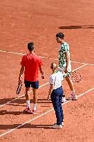 French Open - Carlos Alcaraz  vs Novak Djokovic