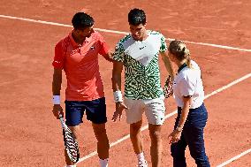 French Open - Carlos Alcaraz  vs Novak Djokovic