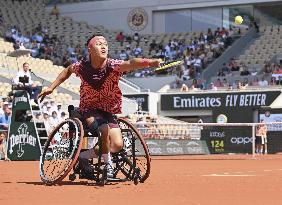 Wheelchair tennis: French Open