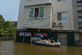 UKRAINE-CRISIS-KAKHOVKA-DAM-COLLAPSE