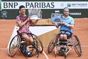 Wheelchair tennis: French Open