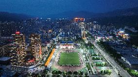 (SP)CHINA-GUIZHOU-RONGJIANG-FOOTBALL-LIFESTYLE(CN)