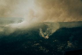 Wildfires Burning - Quebec