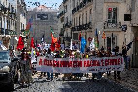 Action Of Struggle And Homage To The Victims Of Racism And Xenophobia In Portugal