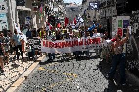 Action Of Struggle And Homage To The Victims Of Racism And Xenophobia In Portugal