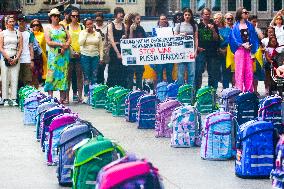 Protest Against The War In Ukraine