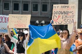 Protest Against The War In Ukraine