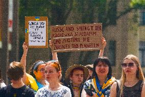 Protest Against The War In Ukraine