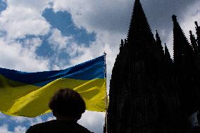 Protest Against The War In Ukraine