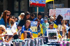 Protest Against The War In Ukraine