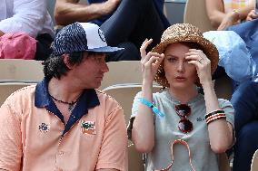 Roland Garros 2023 - People In The Stands - Day 14 NB