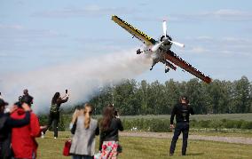 LATVIA-LIMBAZI-AIR SHOW