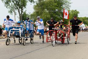 CANADA-ONTARIO-DUNNVILLE-BED RACE