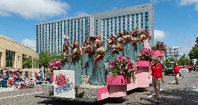 U.S.-PORTLAND-ROSE FESTIVAL-GRAND FLORAL PARADE