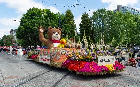 U.S.-PORTLAND-ROSE FESTIVAL-GRAND FLORAL PARADE