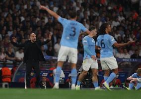 Manchester City Wins Champions League - Istanbul