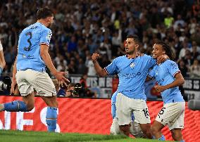 Manchester City Wins Champions League - Istanbul