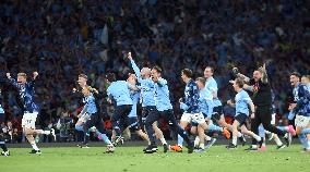 Manchester City Wins Champions League - Istanbul