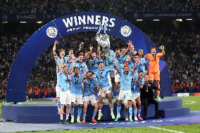 Manchester City Wins Champions League - Istanbul