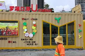 Luohu Port in Shenzhen