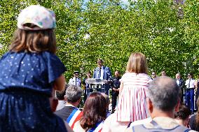 Residents Gather To Pay Tribute To The Victims Of The Attack - Annecy