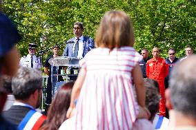 Residents Gather To Pay Tribute To The Victims Of The Attack - Annecy