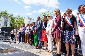 Residents Gather To Pay Tribute To The Victims Of The Attack - Annecy