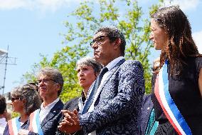 Residents Gather To Pay Tribute To The Victims Of The Attack - Annecy