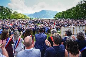 Residents Gather To Pay Tribute To The Victims Of The Attack - Annecy